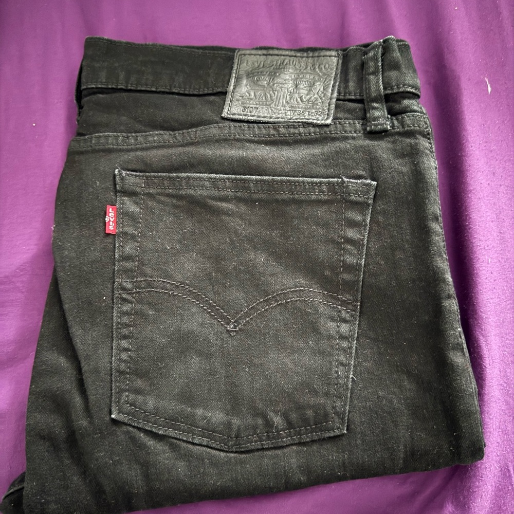 Levi's 510 Black Skinny Jeans